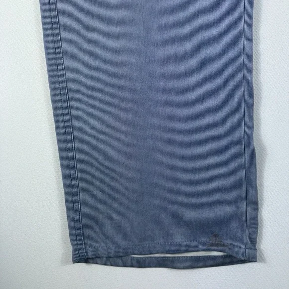 Tommy Bahama Dress Pants Mens 35x31 Blue 100%‎ Silk Straight Trousers Slacks